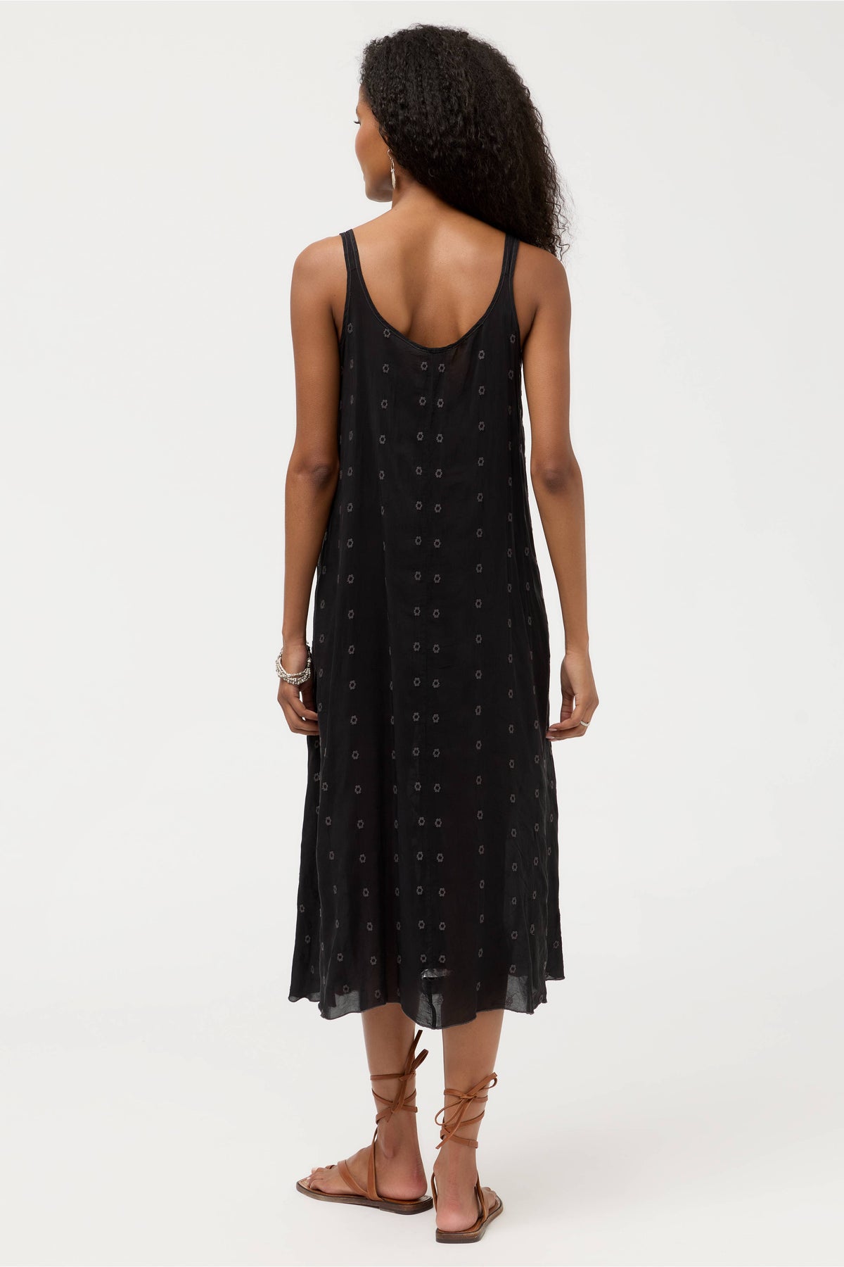 MIA DRESS(SLIP)-BLACK-JOHNNY WAS