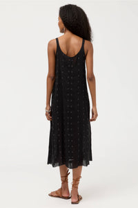 MIA DRESS(SLIP)-BLACK-JOHNNY WAS