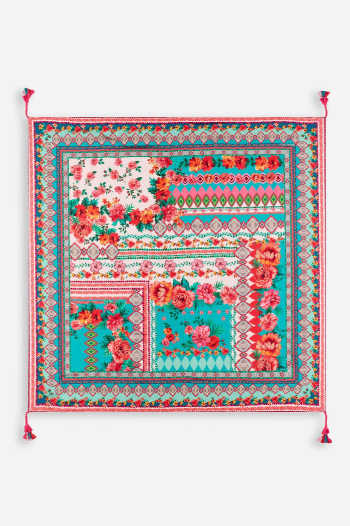 RENATA SILK SCARF-JOHNNY WAS