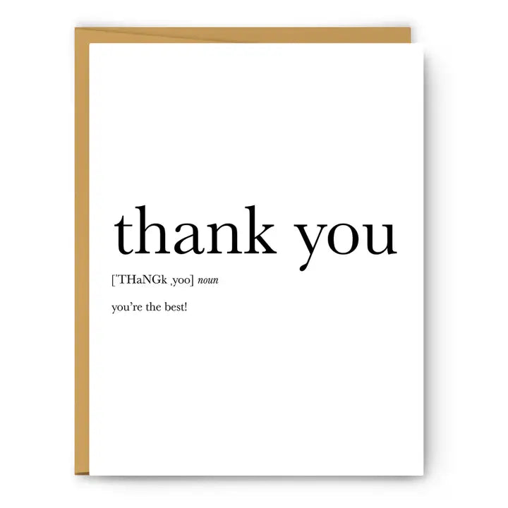 THANK YOU-THANK YOU CARD-FOOTNOTES