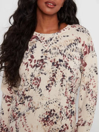 L/S CREW NECK ROUND HEM SWEATER-POETRY-CHARLIE B