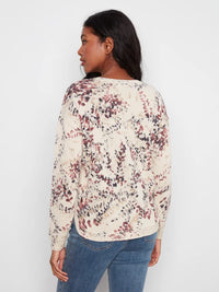 L/S CREW NECK ROUND HEM SWEATER-POETRY-CHARLIE B