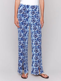 LILY PRINT WIDE LEG PANT-CHARLIE B