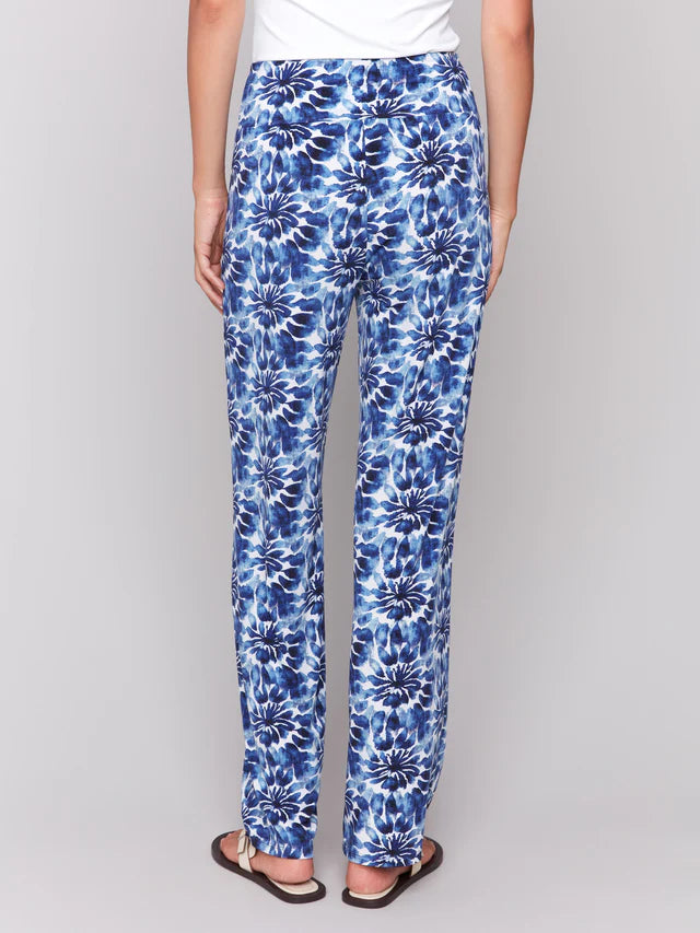 LILY PRINT WIDE LEG PANT-CHARLIE B