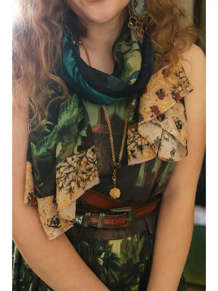 BELLA NOTTE BOHEMIAN BAMBOO SCARF-MARKET OF STARS