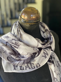 PEACE, WINE & SUNSHINE SCARF-MARKET OF STARS