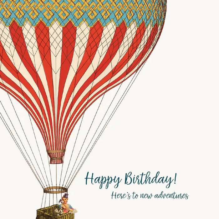 HAPPY BIRTHDAY! HERE'S TO NEW... GREETING CARD-P.FLYNN