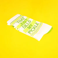 THAT JUST DILLS MY PICKLE CREW SOCKS-GUMBALL POODLE