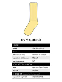 THE FUTURE IS FEMALE GYM CREW SOCKS-GUMBALL POODLE