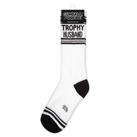 TROPHY HUSBAND CREW SOCKS-GUMBALL POODLE