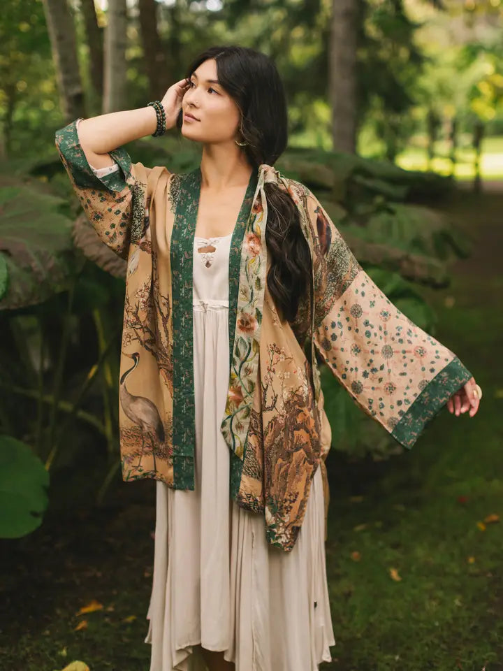 FABLE MATINEE DUSTER(MID LENGTH)-MARKET OF STARS