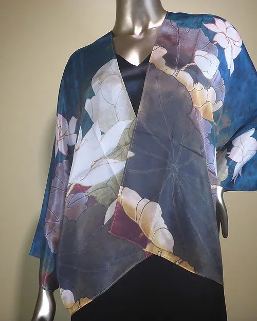SILK KIMOMO JACKET-COCOON HOUSE