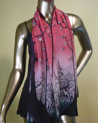 LIGHT AS AIR SILK SCARF-COCOON HOUSE
