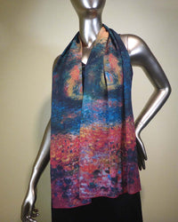LIGHT AS AIR SILK SCARF-COCOON HOUSE
