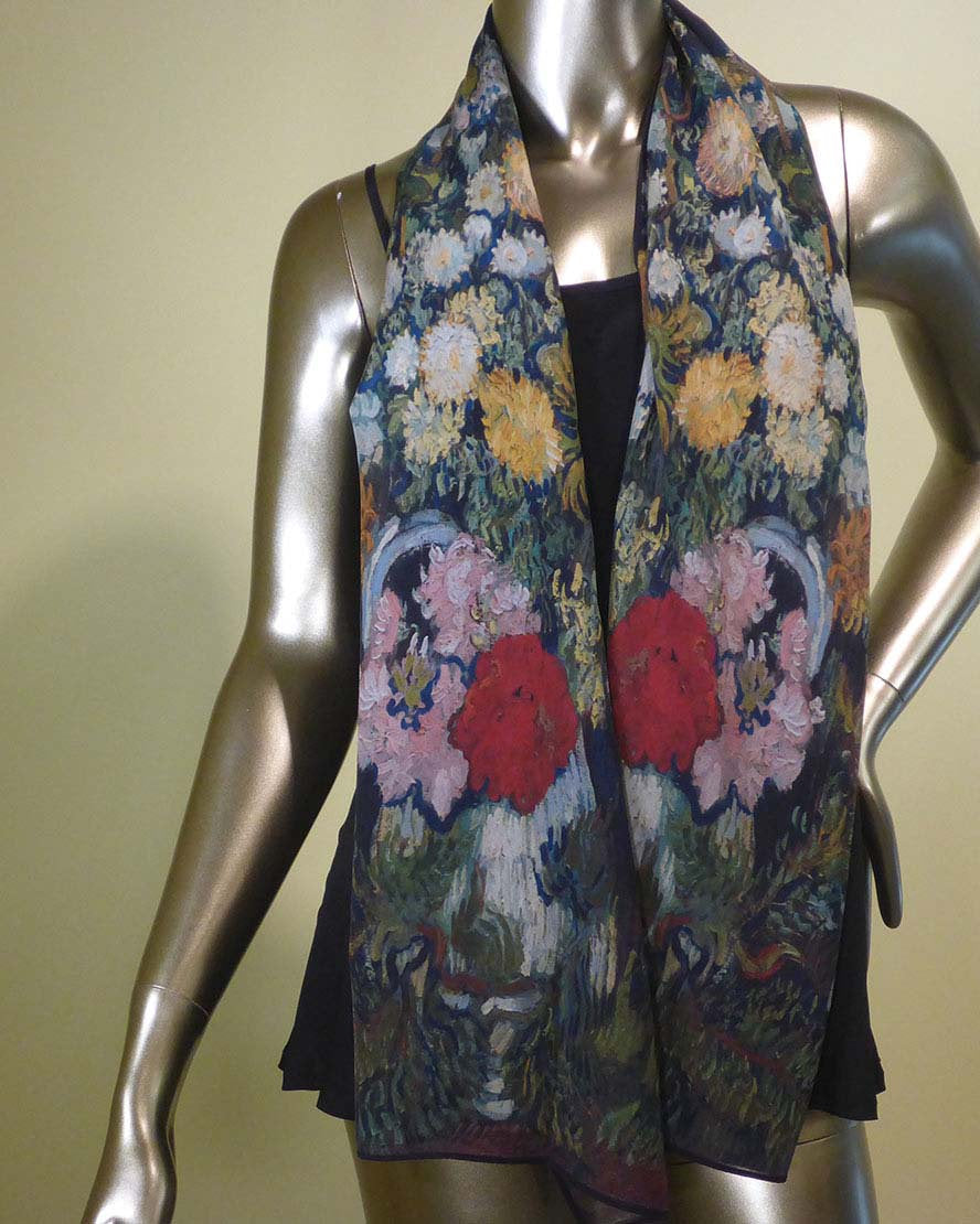 LIGHT AS AIR SILK SCARF-COCOON HOUSE