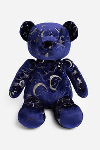 CELESTIN EMBROIDERED VELVET BEAR-JOHNNY WAS