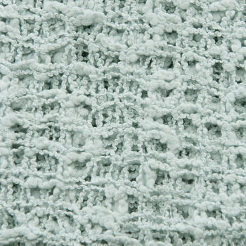 POPCORN KNIT PONCHO-19" x 32"-VAN KLEE