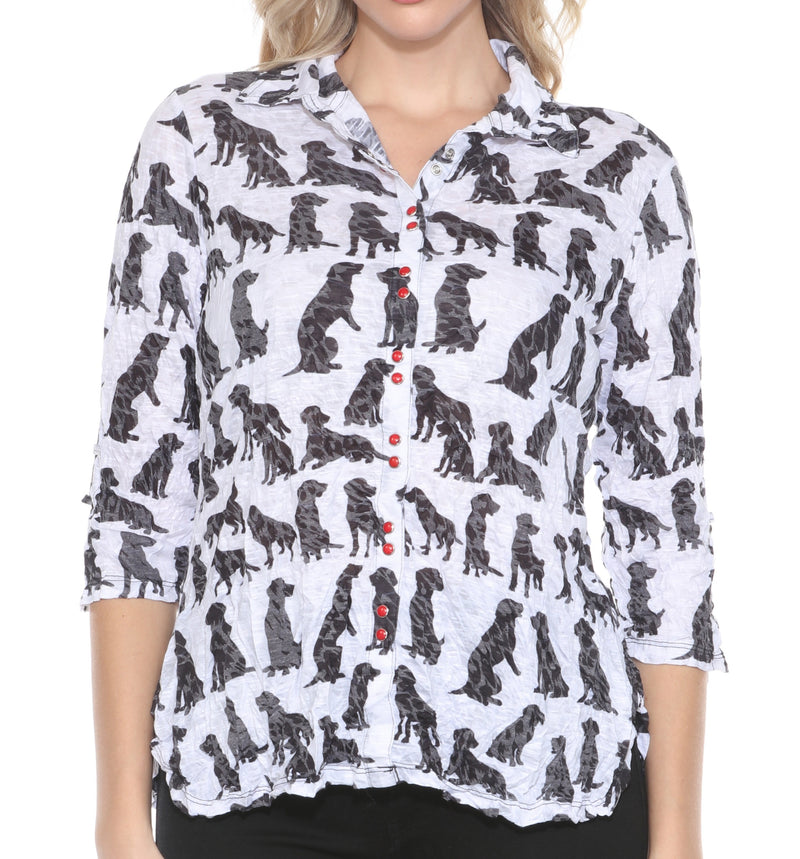 SHADOW DOG-SABRINA SHIRT-CARINE APPAREL