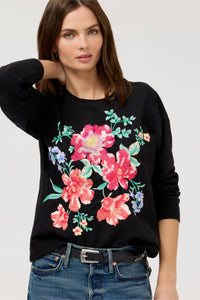 SEAMED SWEATSHIRT-CELIORA-BLACK-JOHNNY WAS
