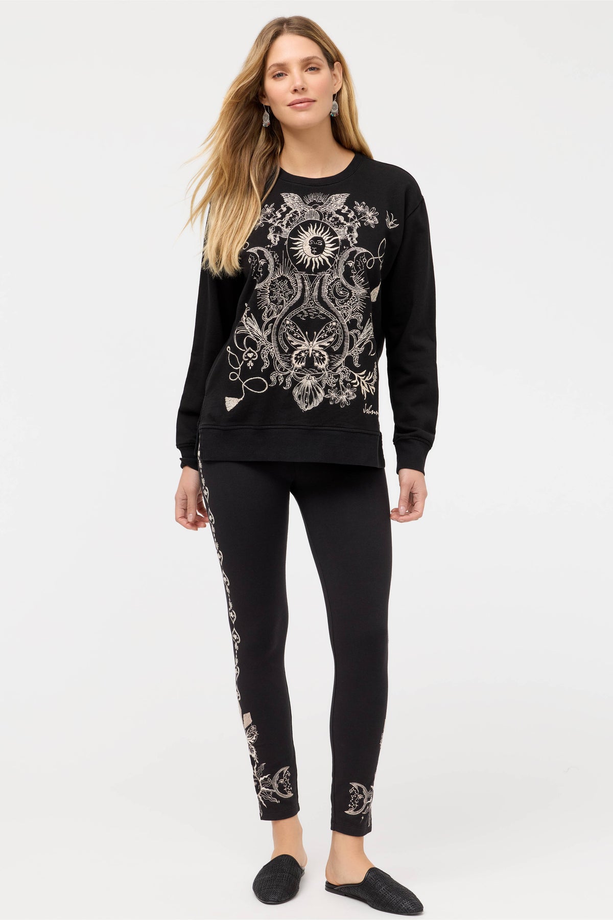 KRYSALLIS SWEATSHIRT-BLACK-JOHNNY WAS