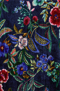 VELVET CROPPED KIMONO-ISOLEI PRINT-JOHNNY WAS
