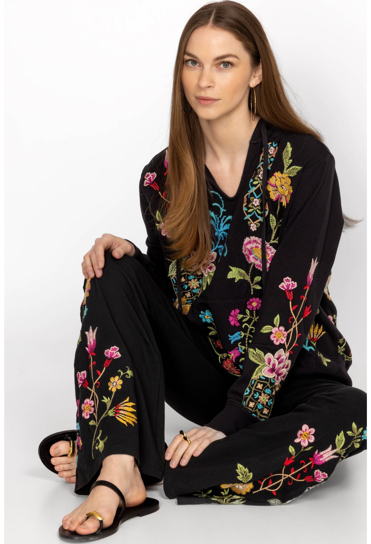 SHERI FLARE LEGGING-BLACK-JOHNNY WAS