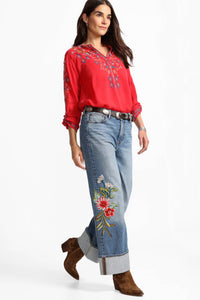 THE ANKLE WIDE LEG JEAN-ADVESTIA-JOHNNY WAS