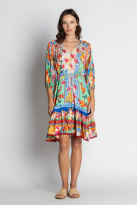 CARLISLE 3/4 SLEEVE DRESS-LULA SOUL