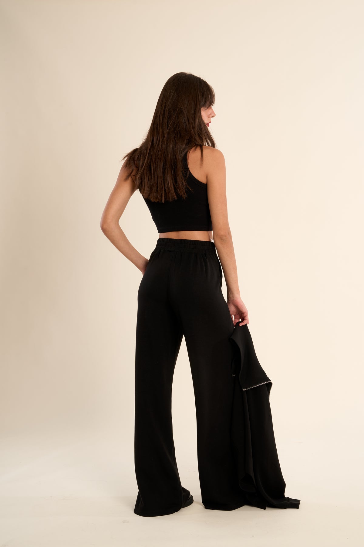 MONALISA WIDE PANT-BLACK-GABRIELLE BY MOLLY BRACKEN
