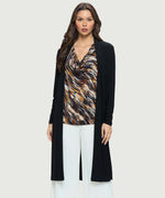 DUSTER JACKET PINCHED BACK-BLACK-LAST TANGO