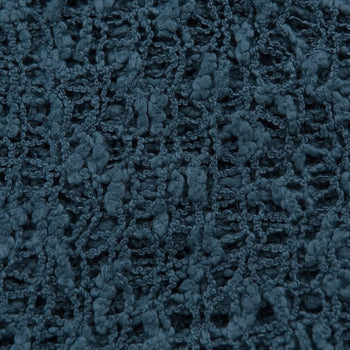 POPCORN KNIT PONCHO-19" x 32"-VAN KLEE