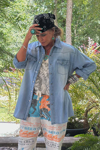 NEW FRONTIER SHIRT-JADED GYPSY