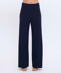BASIC WIDE LEG PANT-NAVY- LAST TANGO