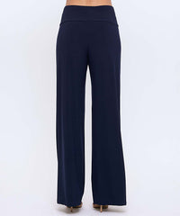 BASIC WIDE LEG PANT-NAVY- LAST TANGO