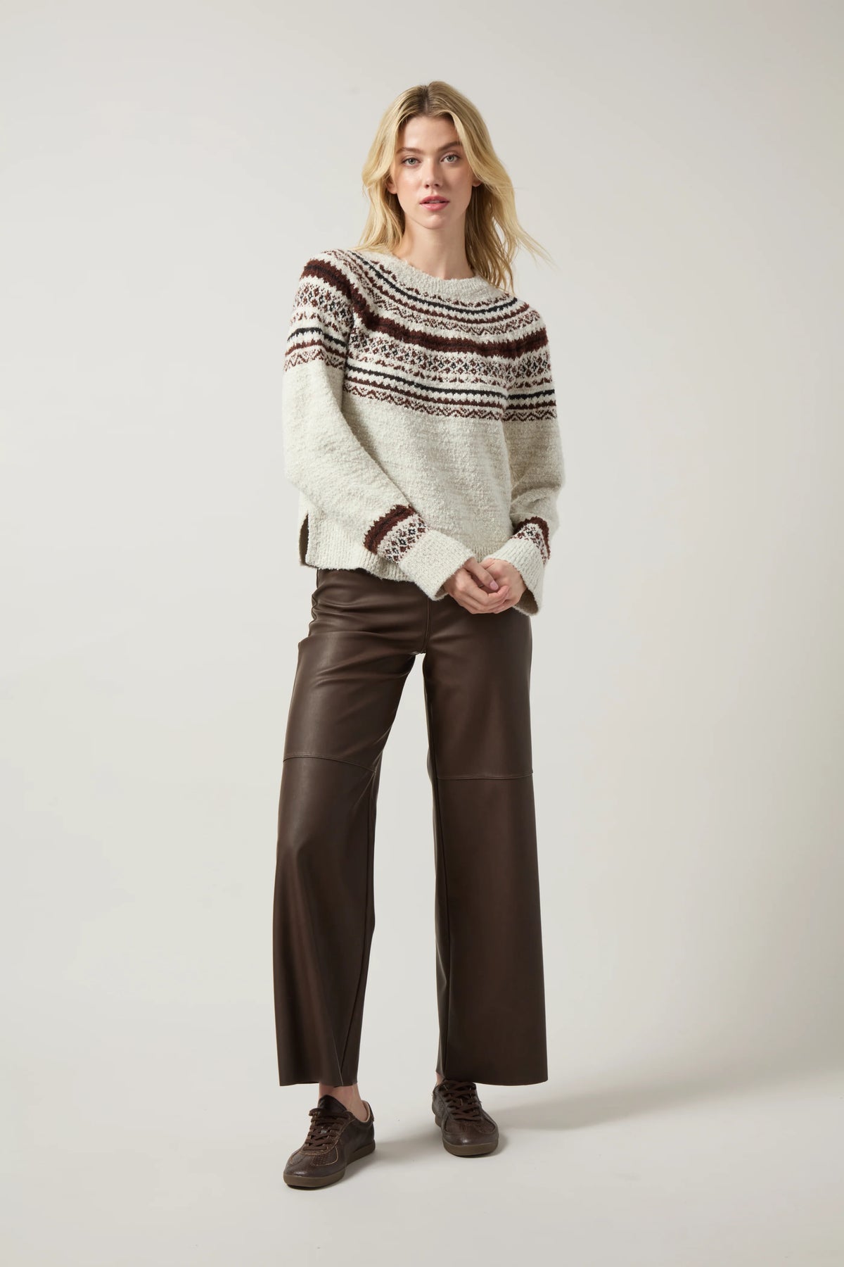 HARRIET FAIR ISLE SWEATER-LYSSE