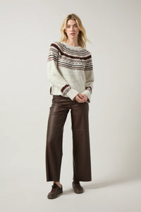 HARRIET FAIR ISLE SWEATER-LYSSE