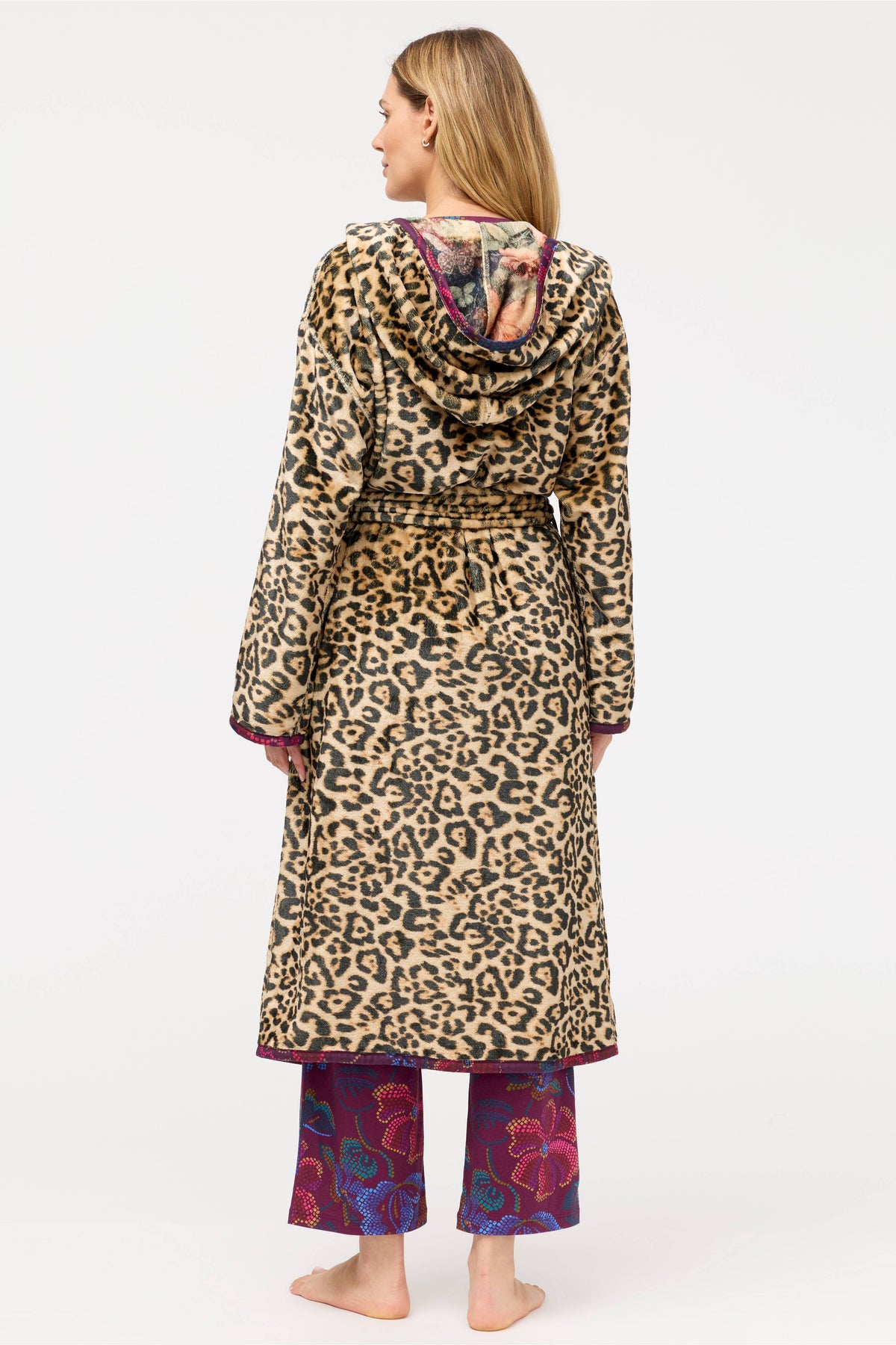 ADITI ROBE(REVERSIBLE)-LEOPARD-JOHNNY WAS