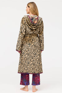ADITI ROBE(REVERSIBLE)-LEOPARD-JOHNNY WAS