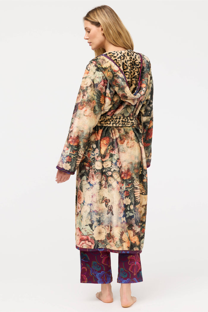 ADITI ROBE(REVERSIBLE)-LEOPARD-JOHNNY WAS