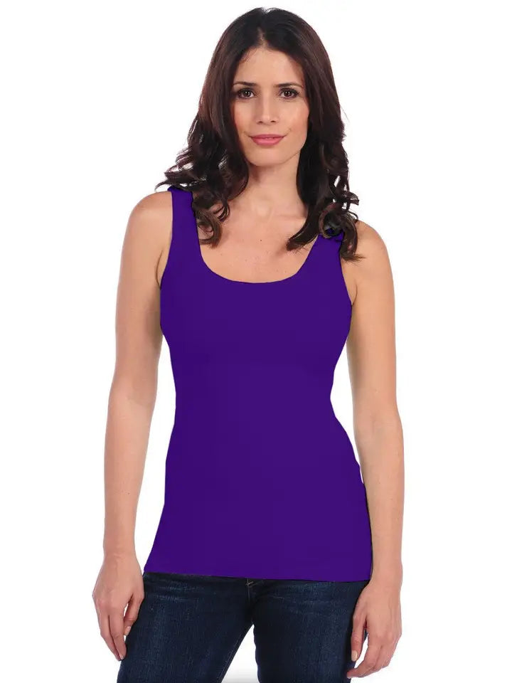 SEAMLESS SMOOTH TANK-TEES BY TINA