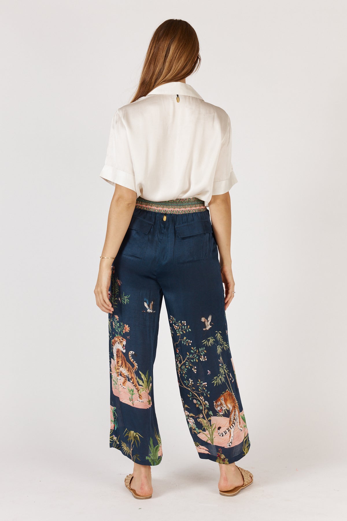 MACHALI SHIRT PANT SET-NAVY-RUBY YAYA