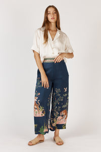 MACHALI SHIRT PANT SET-NAVY-RUBY YAYA