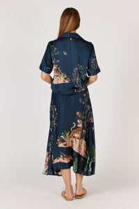 MACHALI SHIRT PANT SET-NAVY-RUBY YAYA