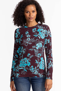 JANIE FAVORITE FITTED LONG SLEEVE TEE-ALEXANDRIA-JOHNNY WAS