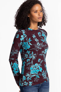 JANIE FAVORITE FITTED LONG SLEEVE TEE-ALEXANDRIA-JOHNNY WAS