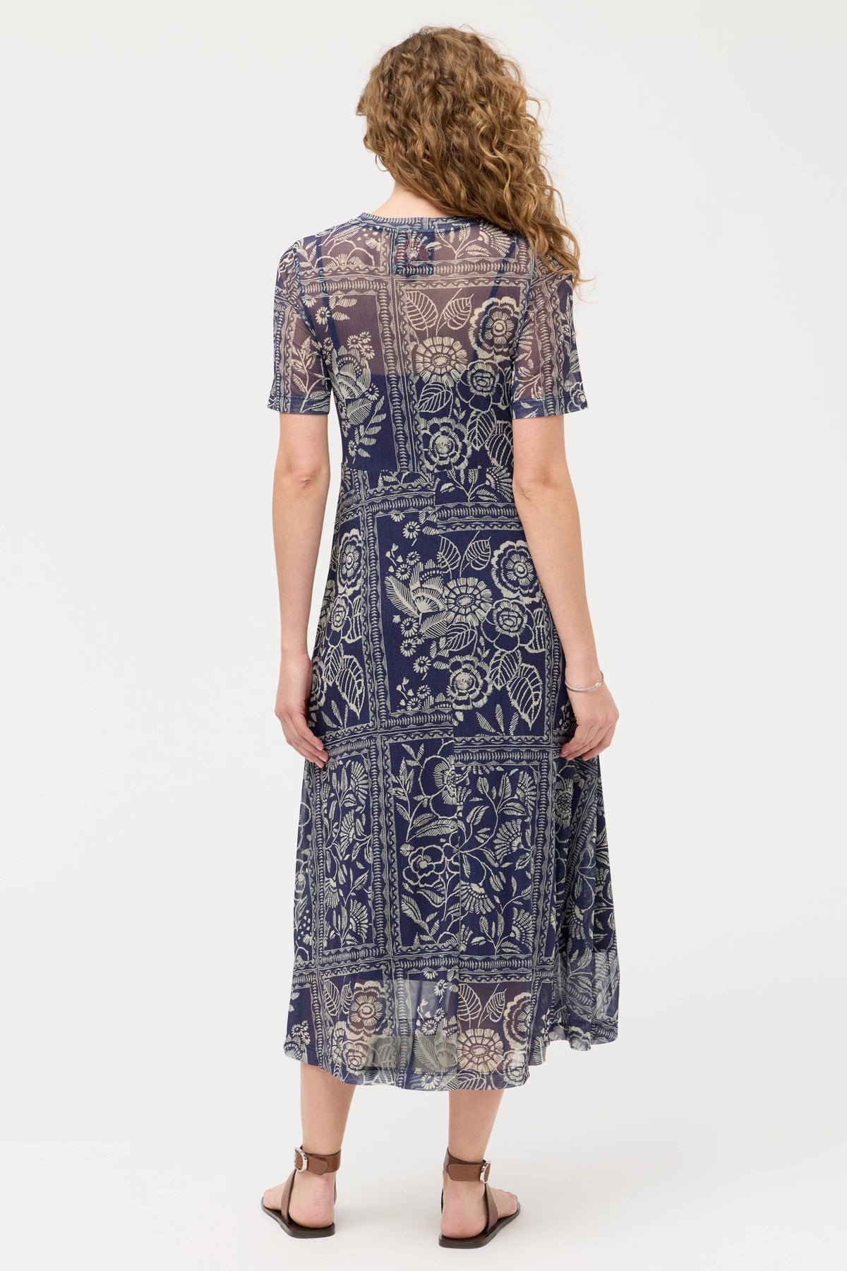 MESH TEE DRESS (SLIP)-VAELIS-JOHNNY WAS