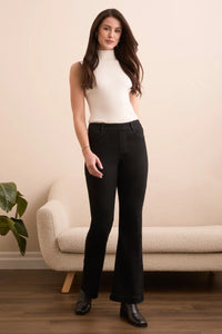 BOUNDLESS AUDREY PULL ON FLARE JEANS-BLACK-TRIBAL