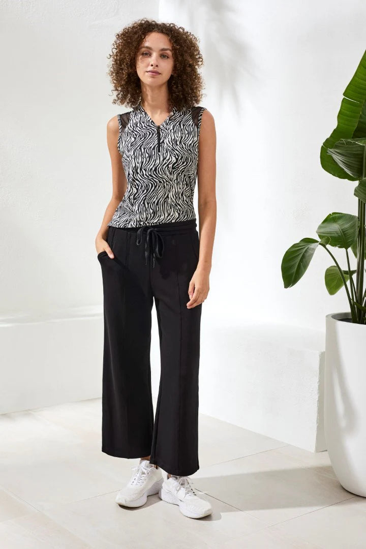 PULL ON CAPRI-BLACK-TRIBAL