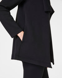 AIRESSENTIALS OPEN WRAP CARDIGAN-VERY BLACK-SPANX