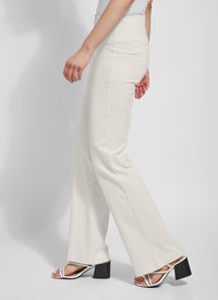 DENIM TROUSER-OAT-LYSSE